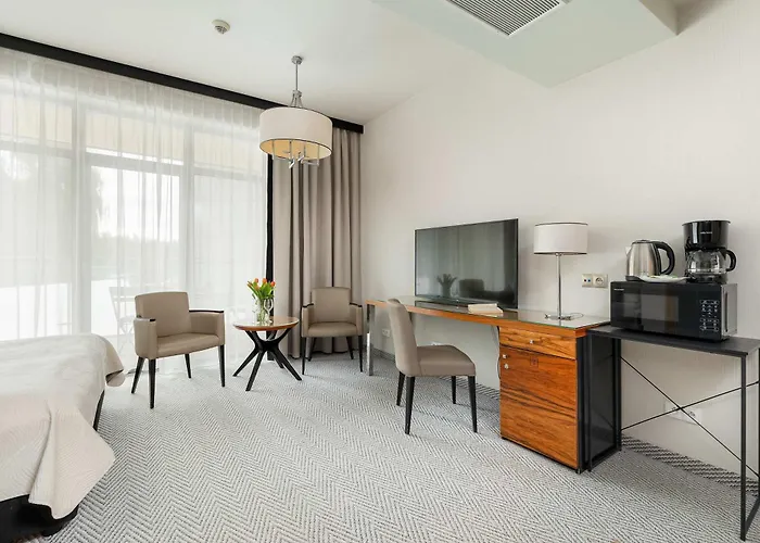 Unique With Air Conditioning Sauna And Swimming Pool By Renters Apartamento Kołobrzeg